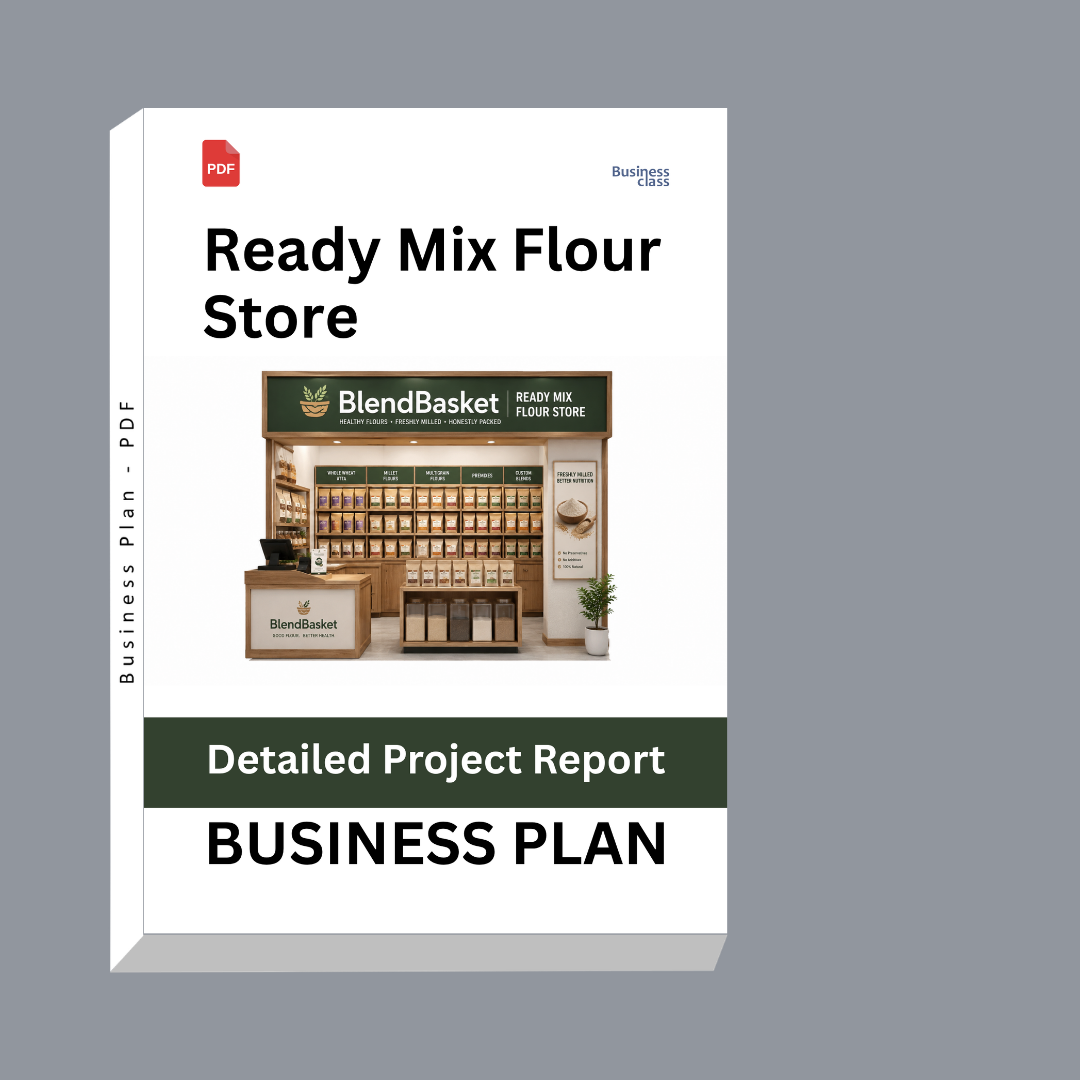 Ready Mix Flour Store Detailed Project Report – DPR & Business Plan