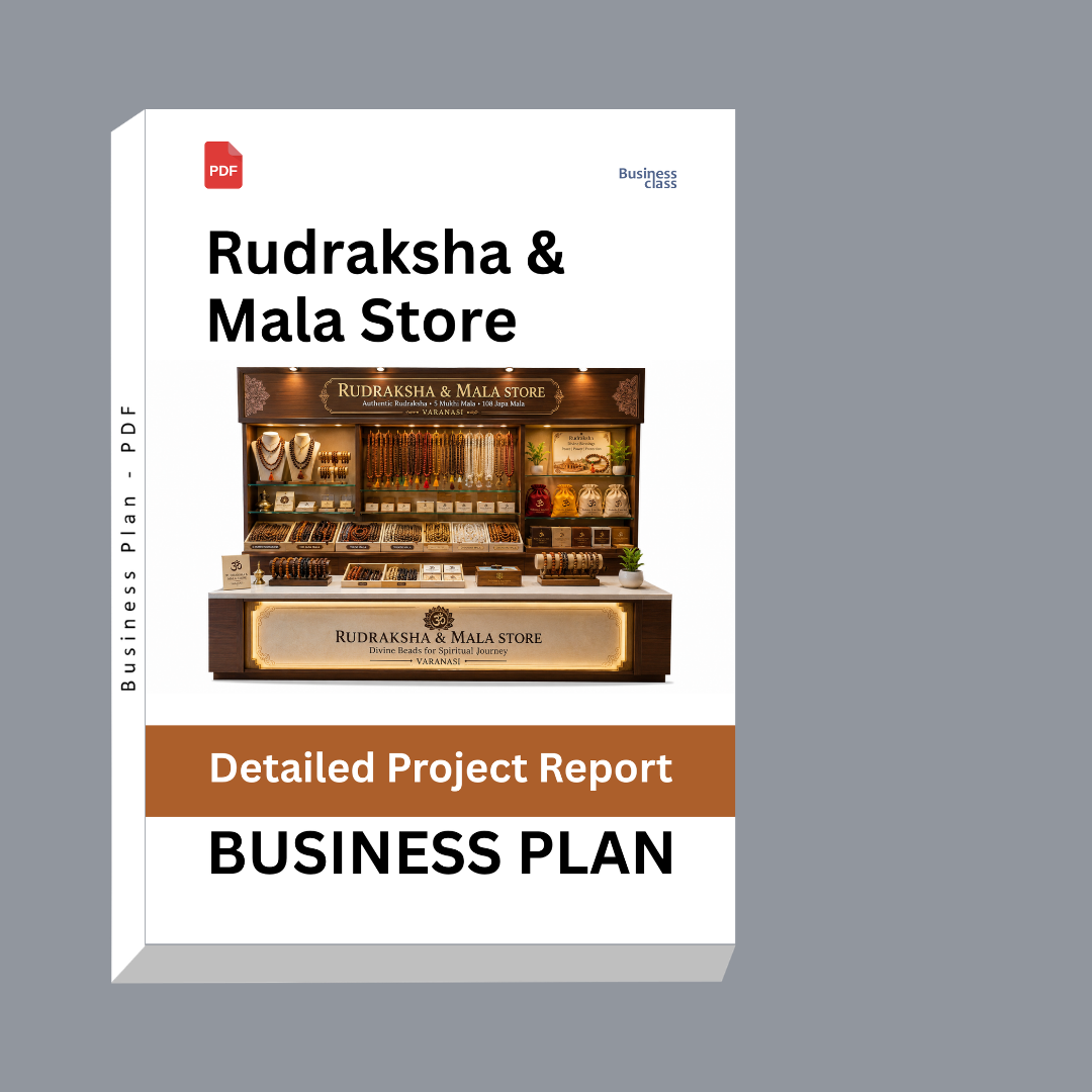 Rudraksha & Mala Store Detailed Project Report – DPR & Business Plan