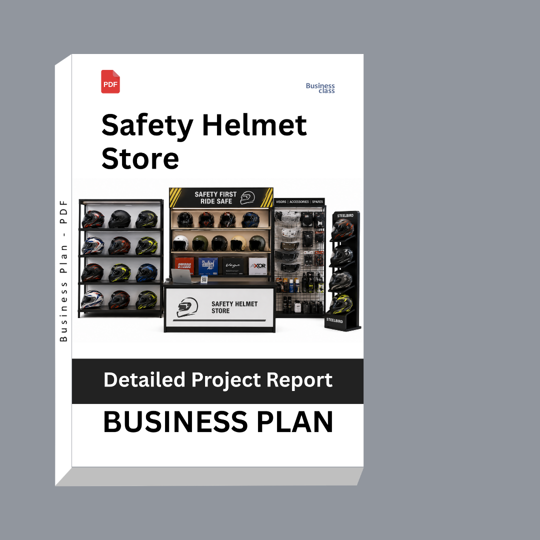 Safety Helmet Store Detailed Project Report – DPR & Business Plan