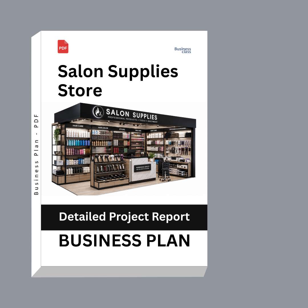 Salon Supplies Store Detailed Project Report – DPR & Business Plan