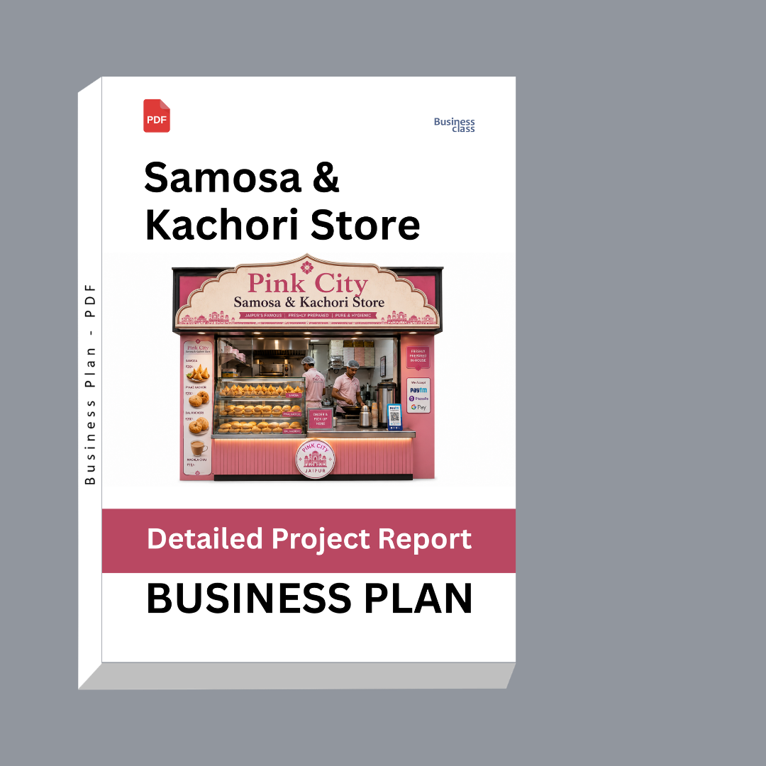 Samosa & Kachori Store Detailed Project Report – DPR & Business Plan