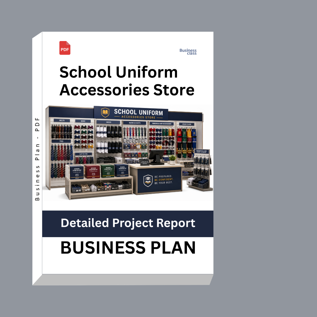 School Uniform Accessories Store Detailed Project Report – DPR Business Plan