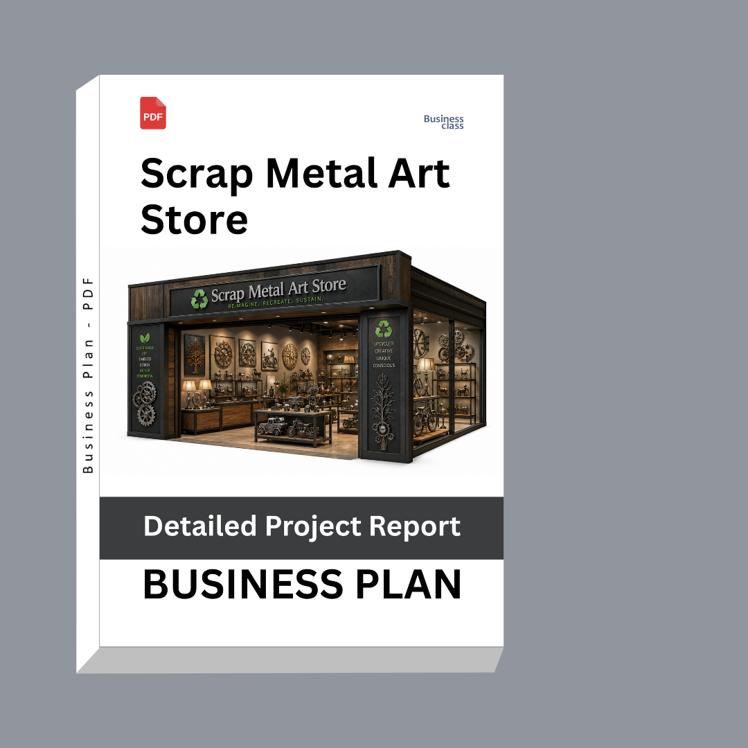Scrap Metal Art Store Business Plan – Detailed Project Report – DPR