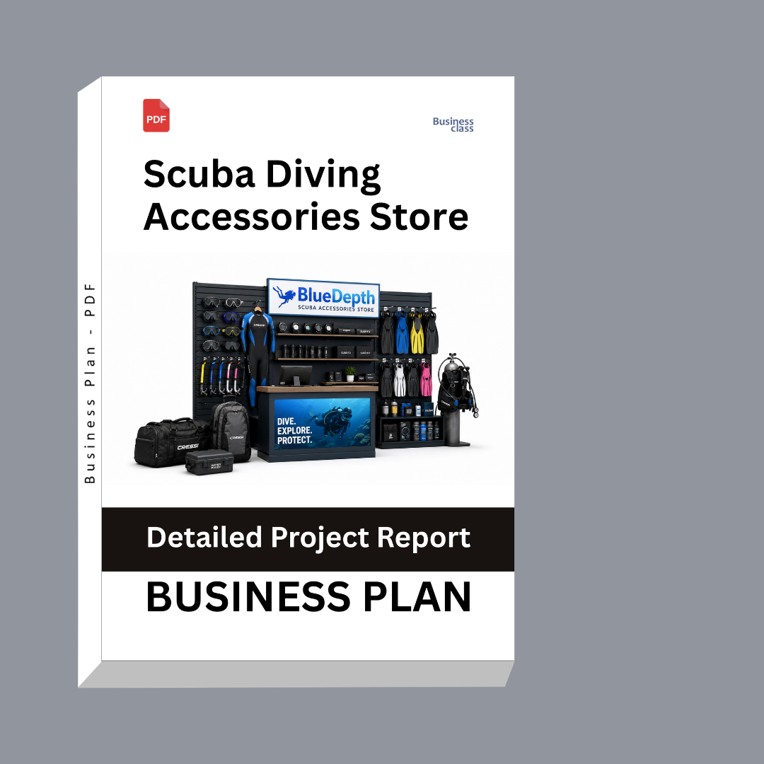 Scuba Diving Accessories Store Detailed Project Report – DPR & Business Plan