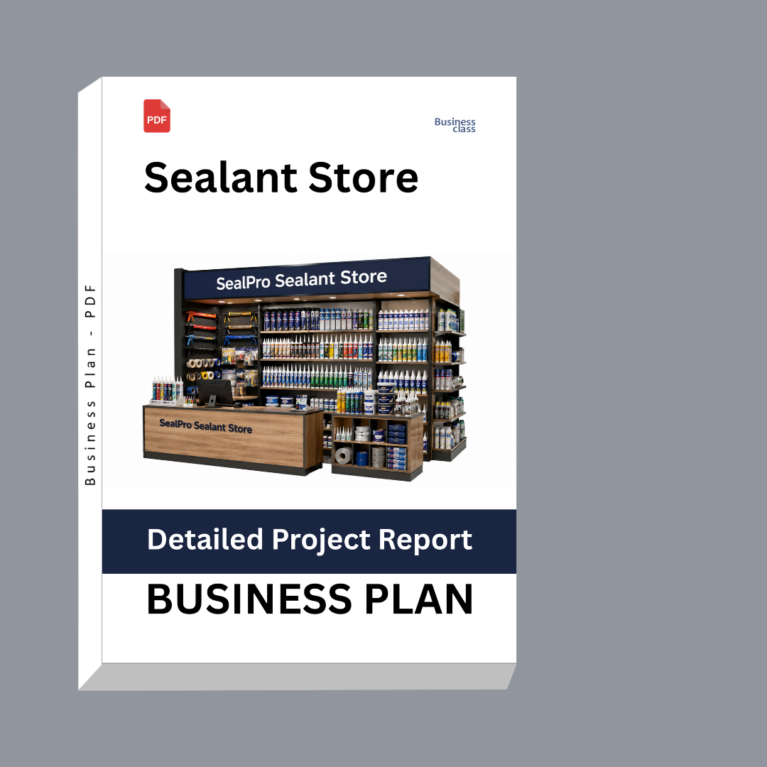 Sealant Store Detailed Project Report – DPR & Business Plan
