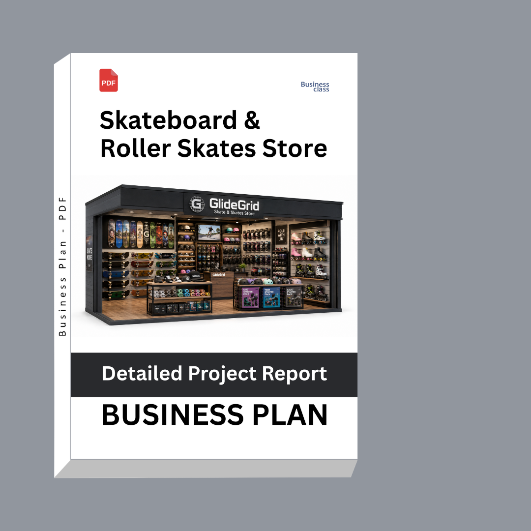 Skateboard & Roller Skates Store Detailed Project Report – DPR & Business Plan
