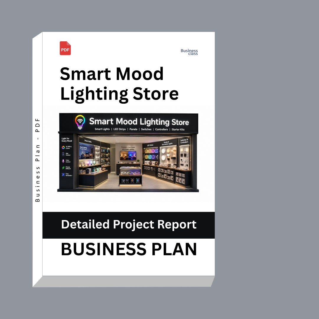 Smart Mood Lighting Store Business Plan: Detailed Project Report – DPR