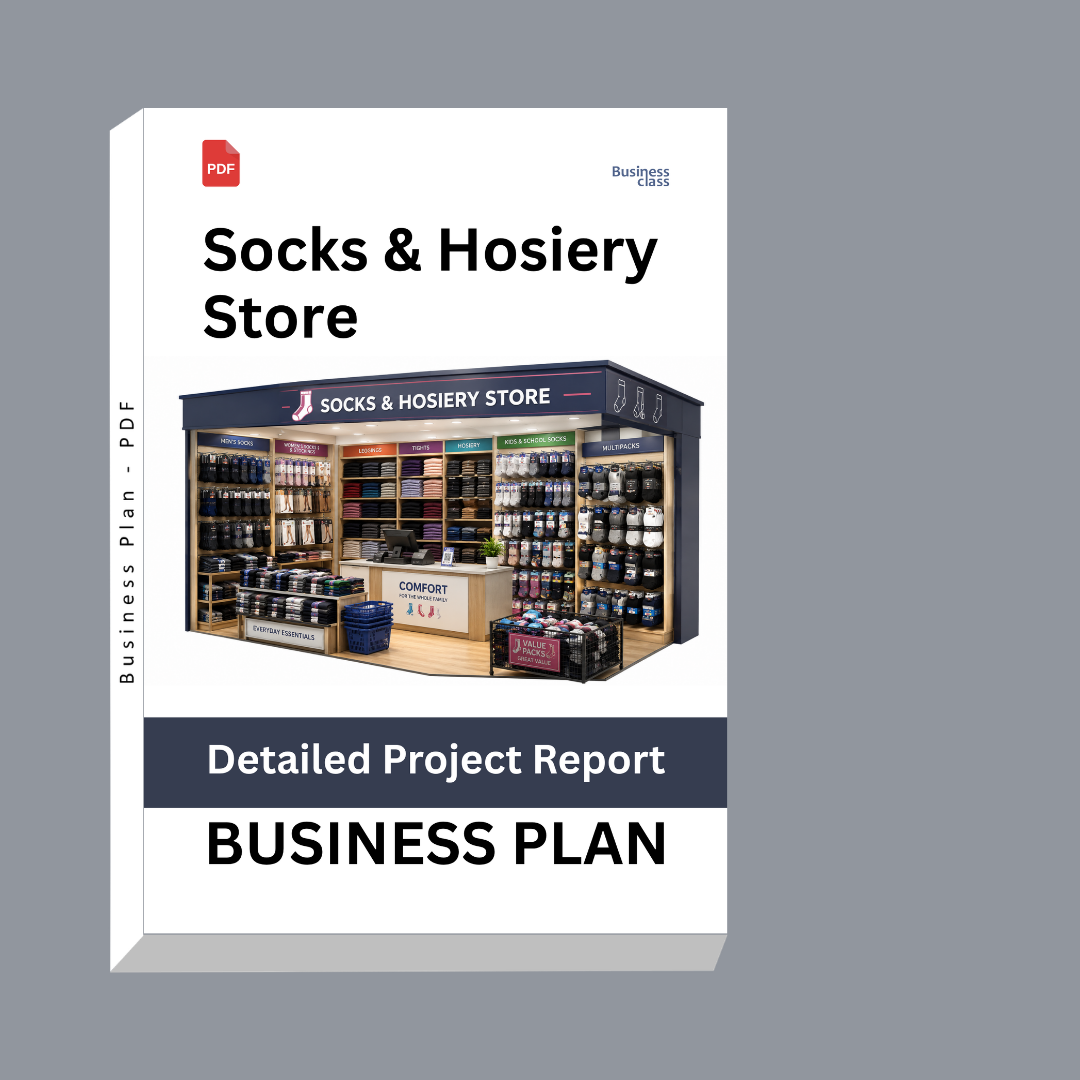 Socks & Hosiery Store Detailed Project Report – DPR & Business Plan