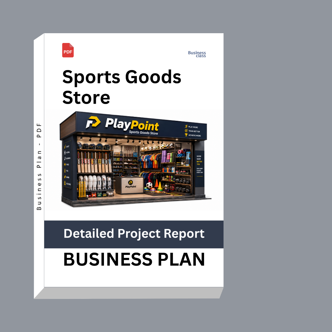 Sports Goods Store Business Plan | Detailed Project Report – DPR