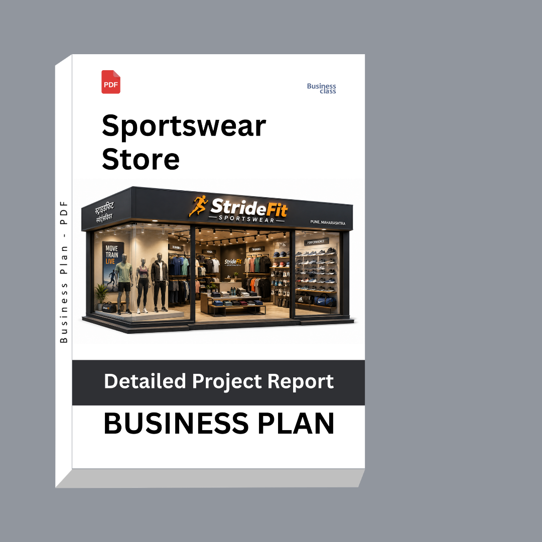 Sportswear Store Detailed Project Report – DPR & Business Plan