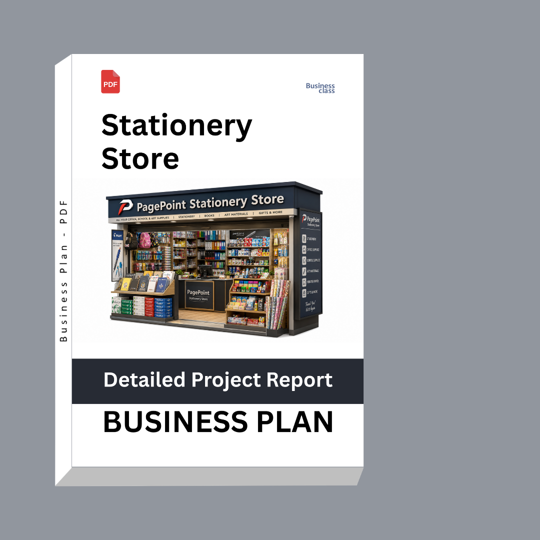 Stationery Store Detailed Project Report – DPR & Business Plan