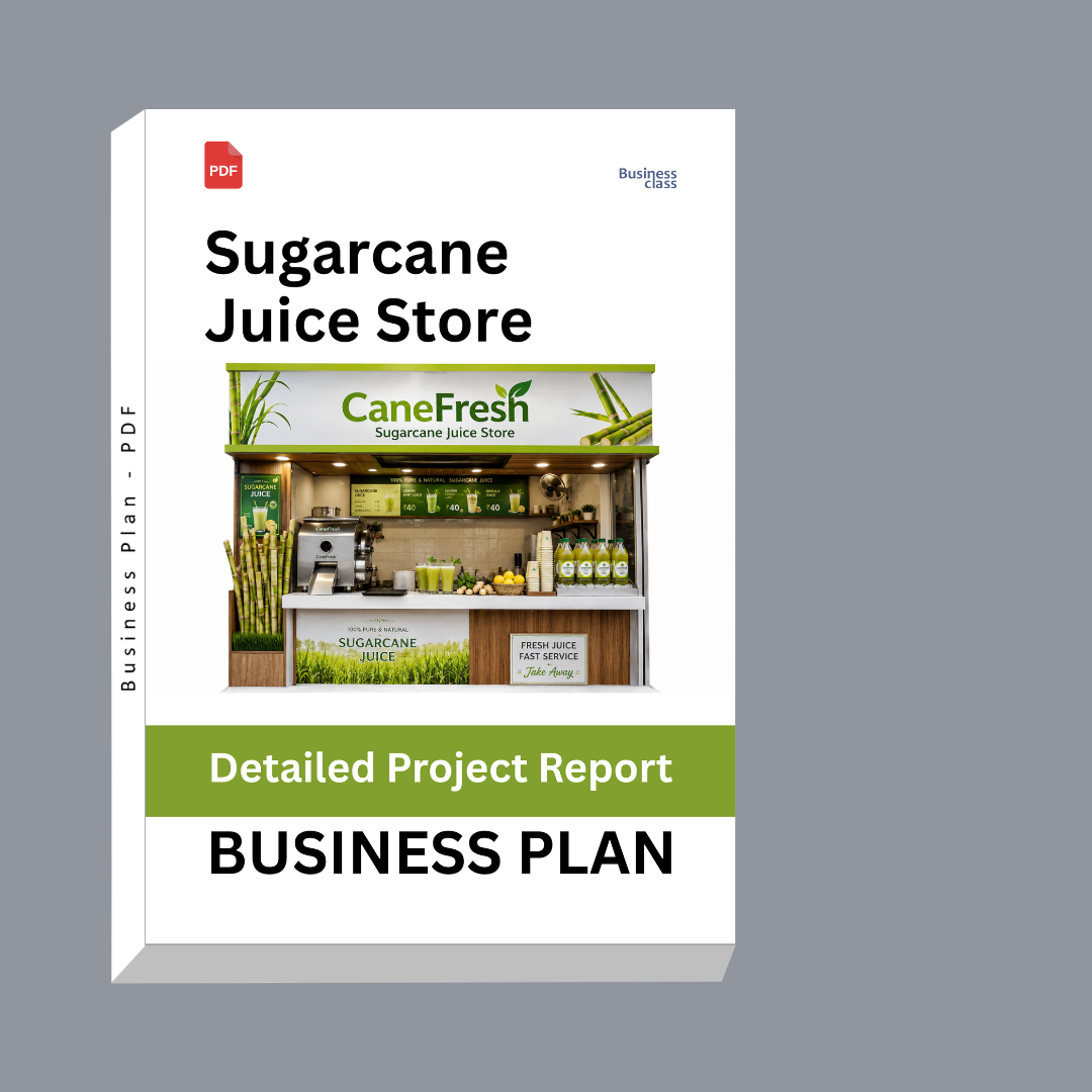 Sugarcane Juice Store Detailed Project Report – DPR & Business Plan