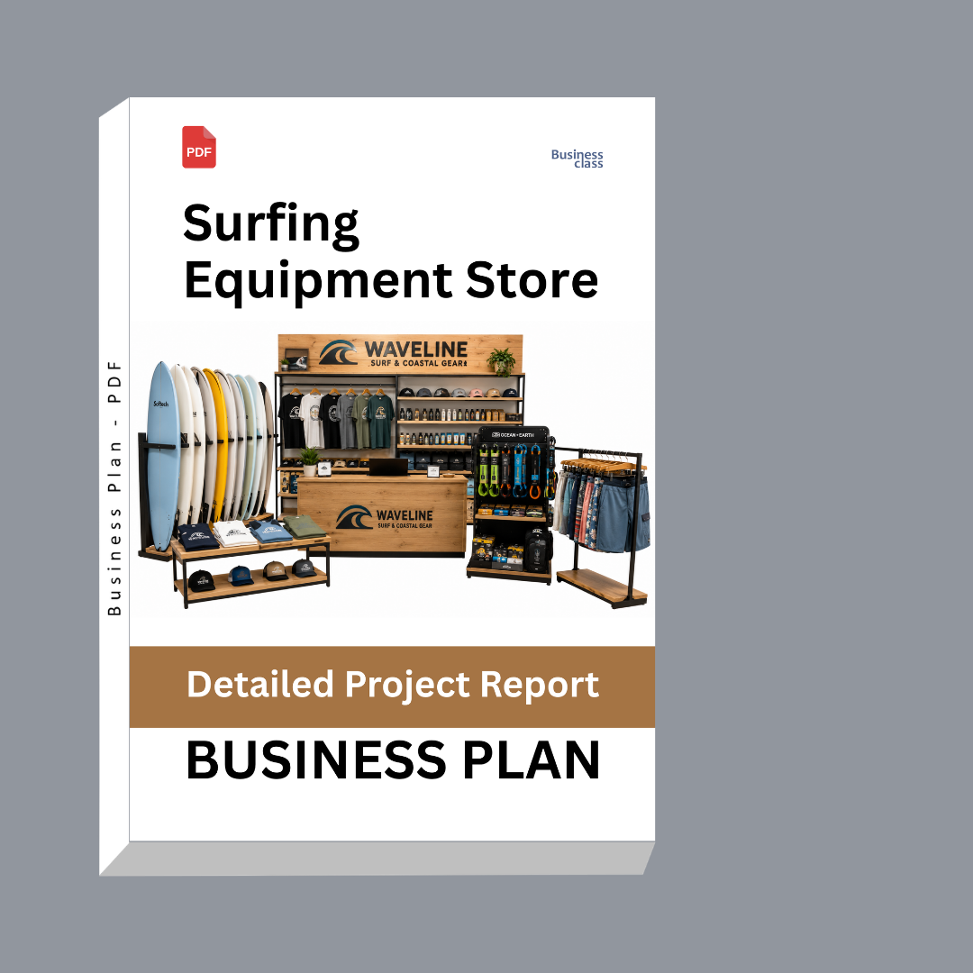 Surfing Equipment Store Detailed Project Report – DPR & Business Plan