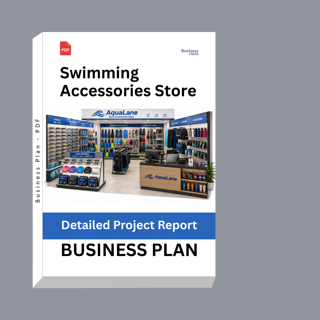 Swimming Accessories Store Detailed Project Report – DPR Business Plan