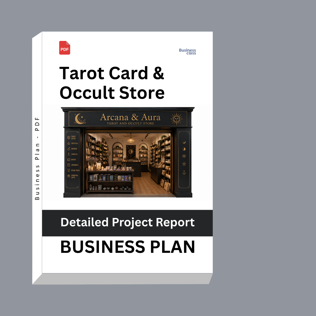 Tarot Card & Occult Store Detailed Project Report – DPR Business Plan