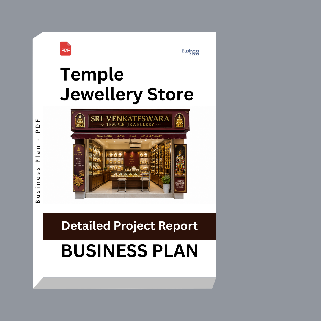 Temple Jewellery Store Detailed Project Report – DPR & Business Plan