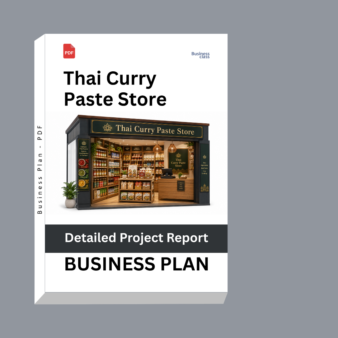 Thai Curry Paste Store Detailed Project Report – DPR & Business Plan