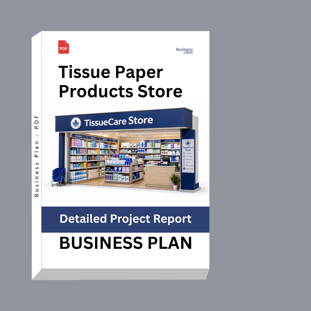 Tissue Paper Products Store Detailed Project Report – DPR Business Plan