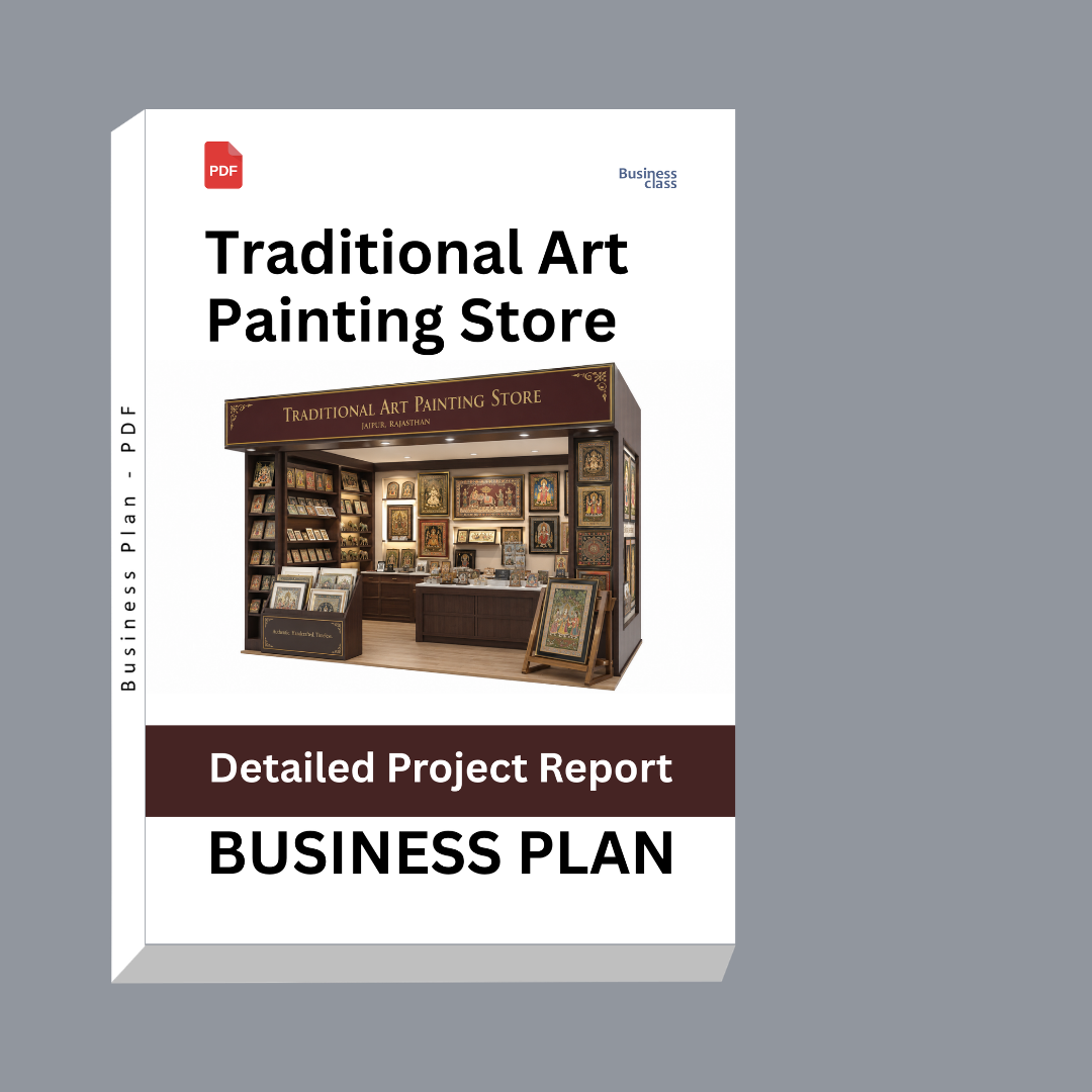 Traditional Art Painting Store Detailed Project Report – DPR Business Plan