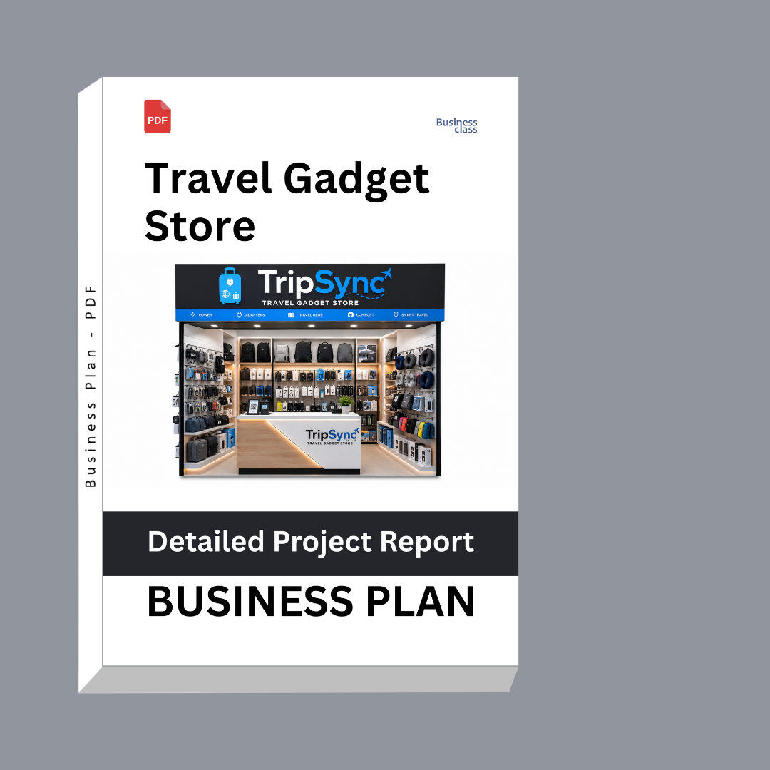 Travel Gadget Store Detailed Project Report – DPR & Business Plan