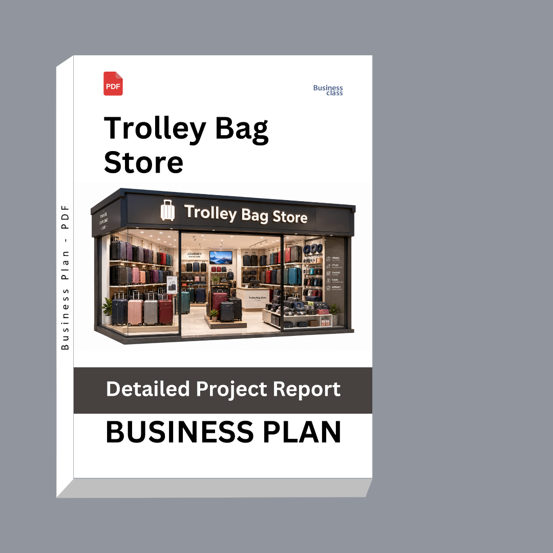Trolley Bag Store Detailed Project Report – DPR & Business Plan