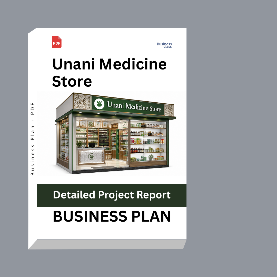 Unani Medicine Store Detailed Project Report – DPR & Business Plan