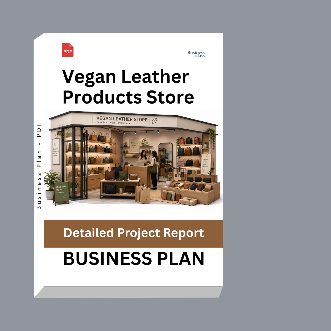 Vegan Leather Products Store Detailed Project Report – DPR & Business Plan