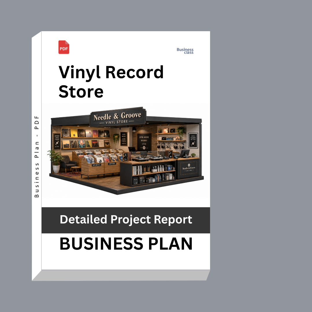 Vinyl Record Store Detailed Project Report – DPR & Business Plan