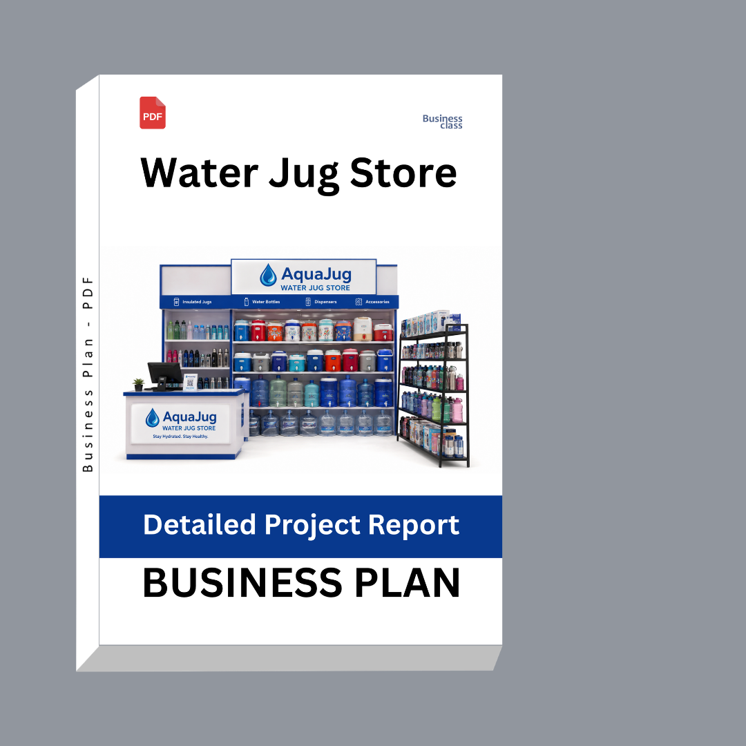 Water Jug Store Detailed Project Report – DPR & Business Plan