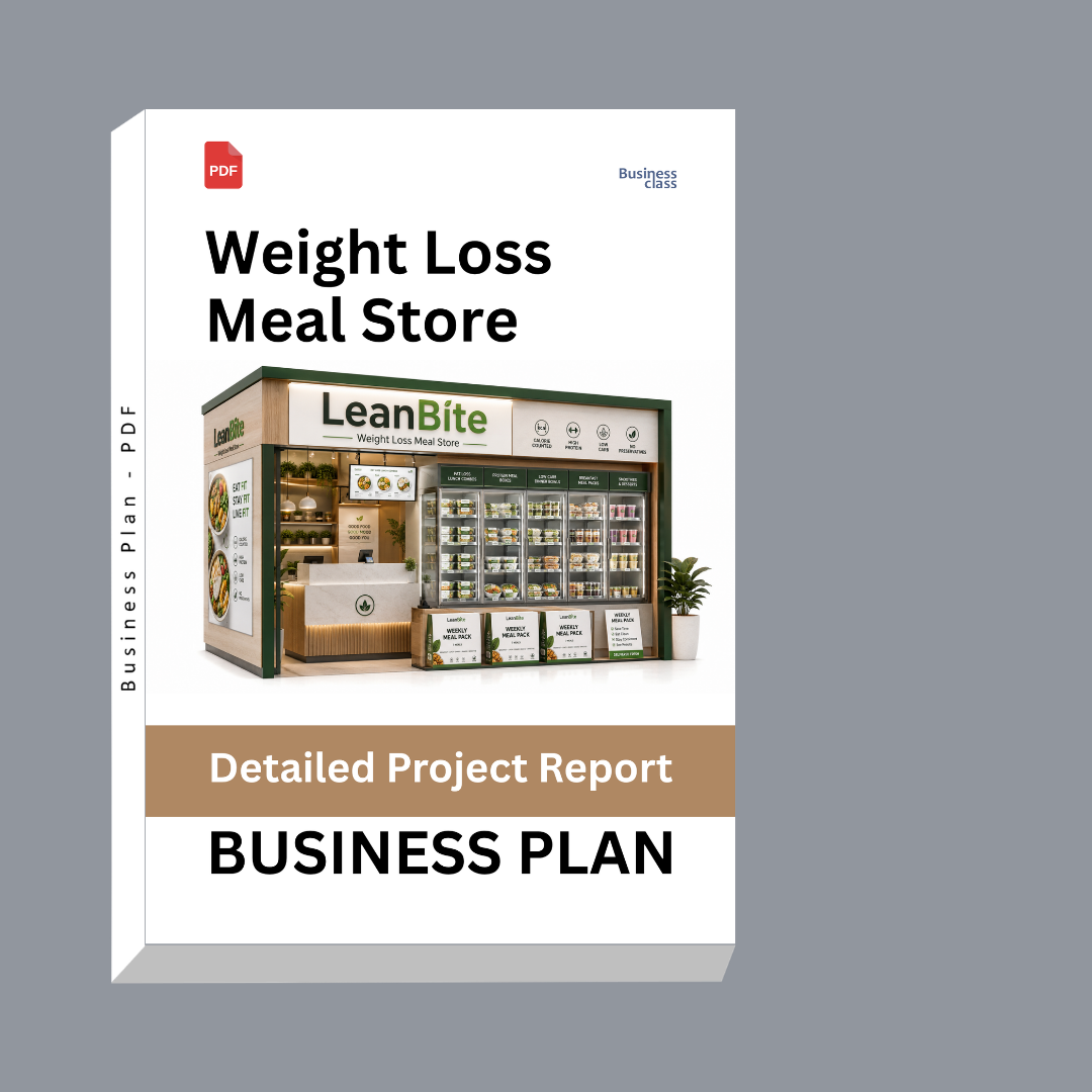 Weight Loss Meal Store Detailed Project Report – DPR & Business Plan