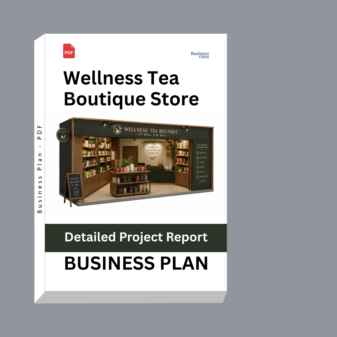 Wellness Tea Boutique Store Business Plan: Detailed Project Report – DPR