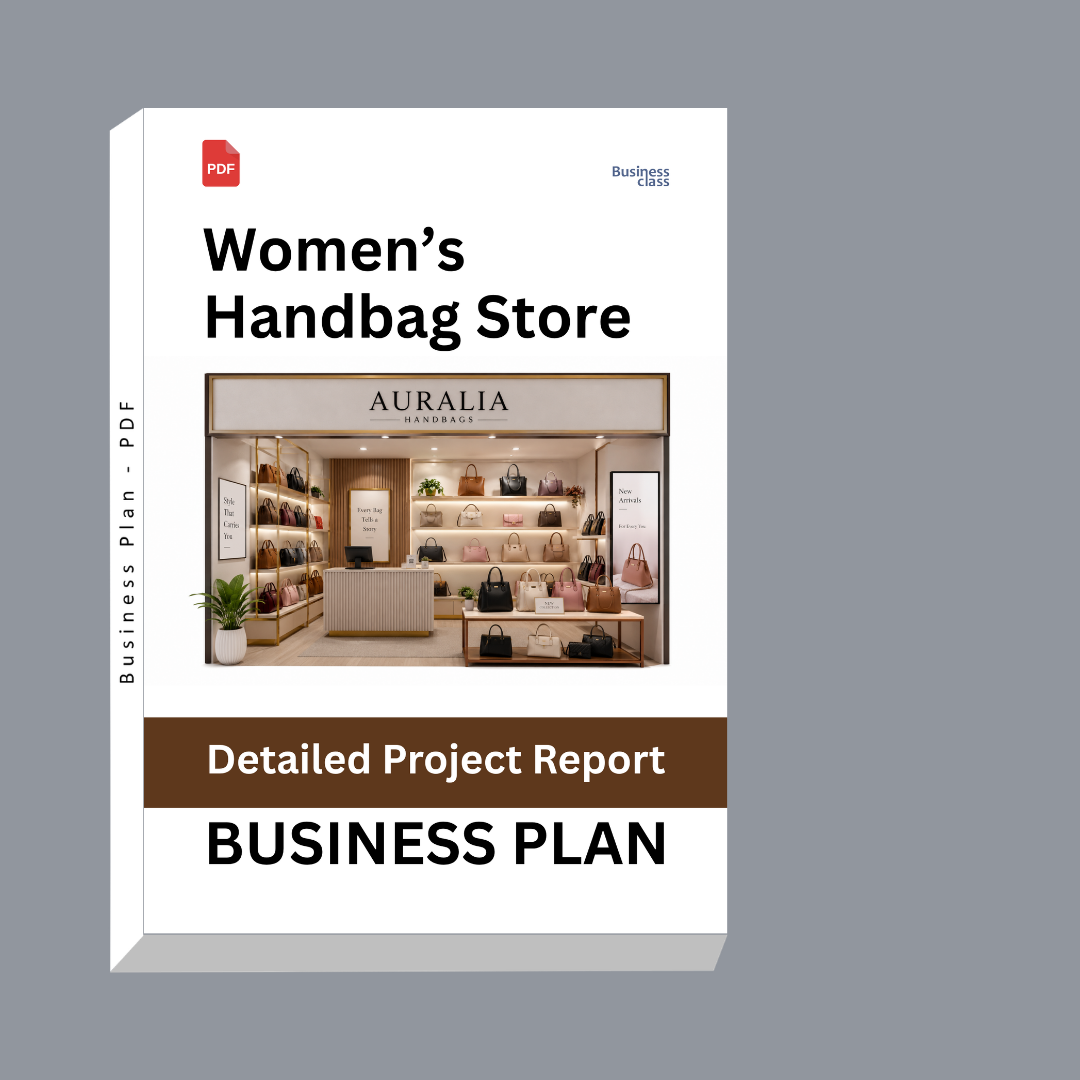 Women’s Handbag Store Detailed Project Report – DPR & Business Plan