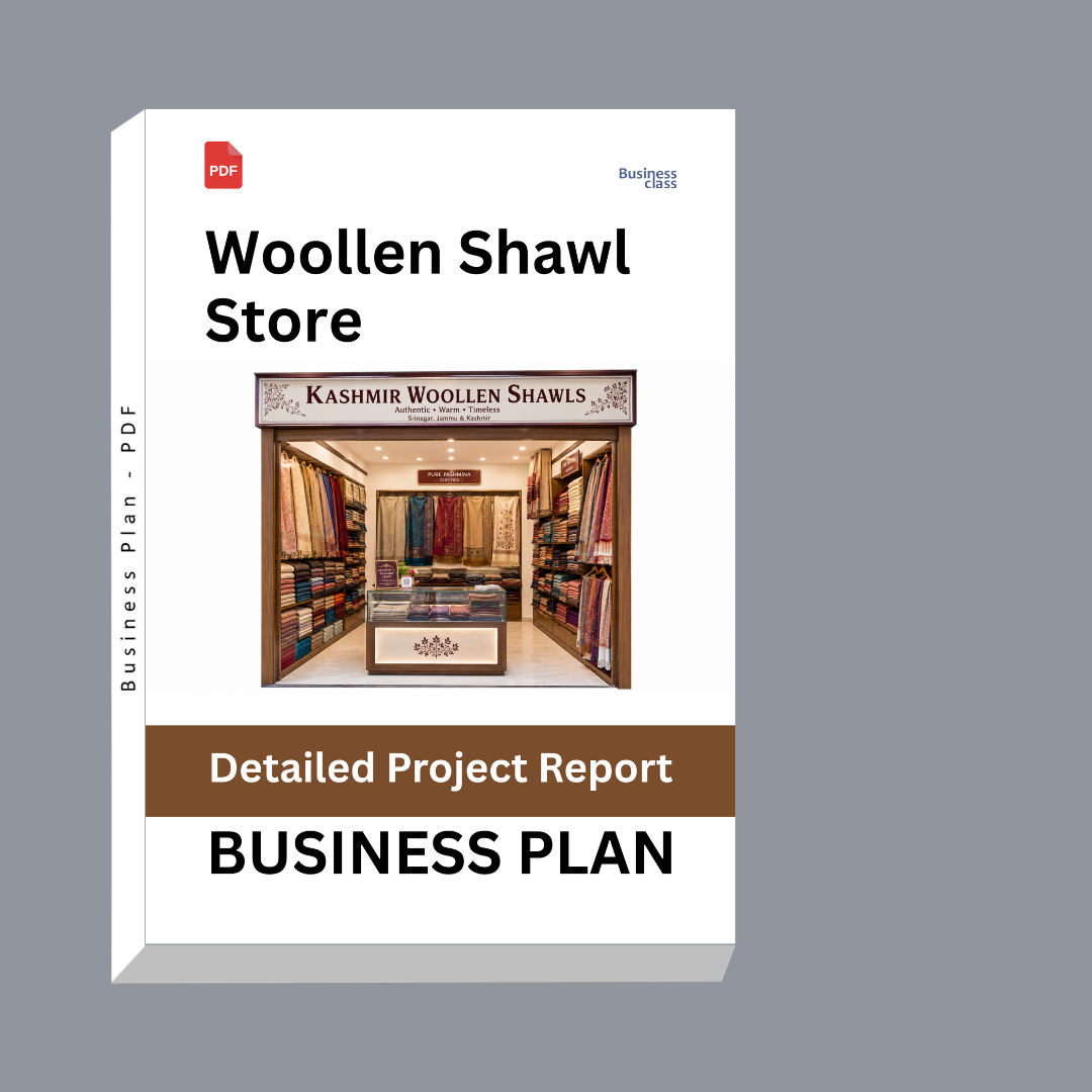 Woollen Shawl Store Detailed Project Report – DPR & Business Plan
