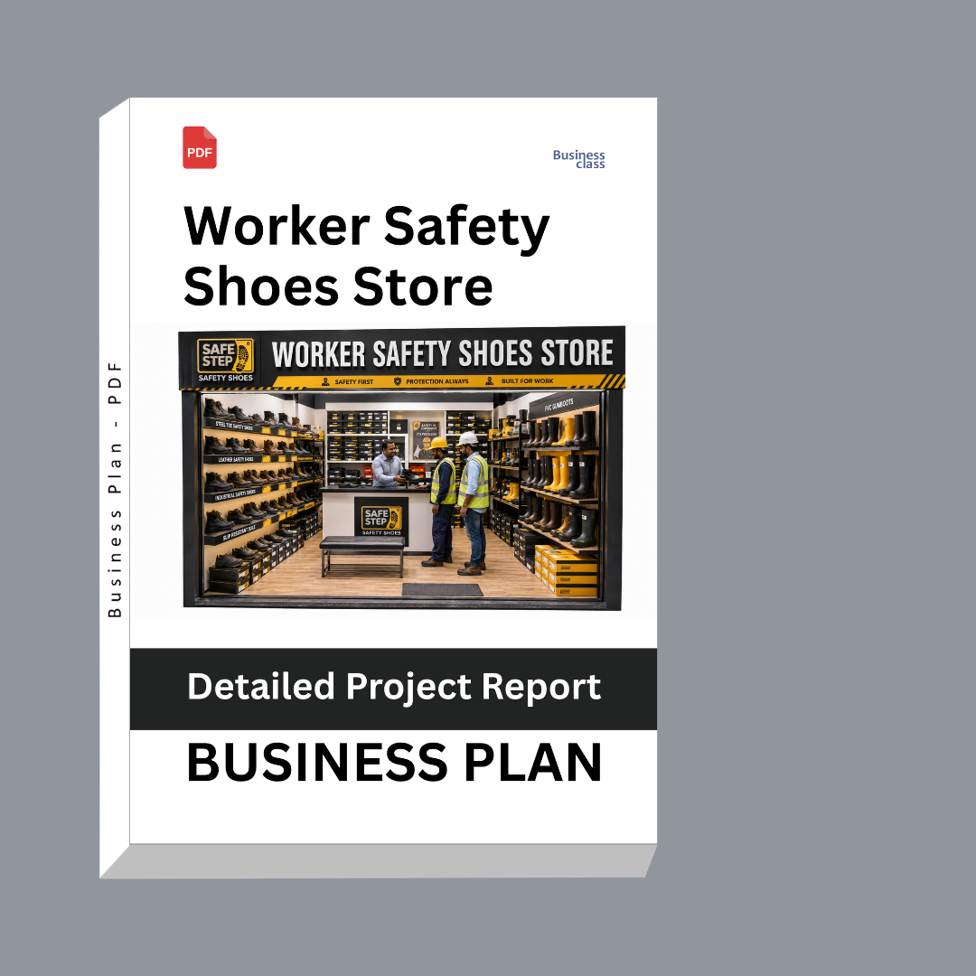 Worker Safety Shoes Store Detailed Project Report – DPR Business Plan