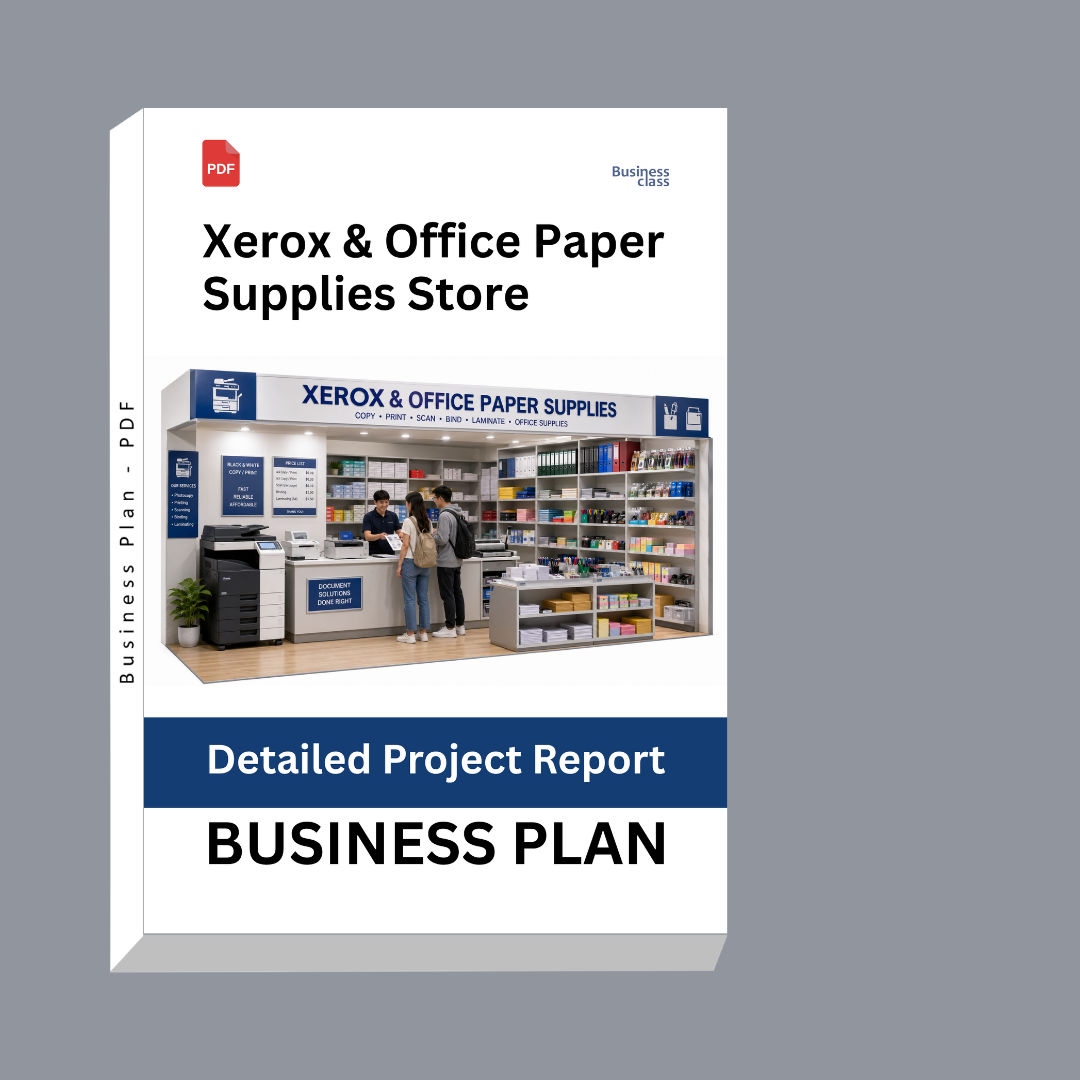 Office Paper Supplies Store Detailed Project Report – DPR & Business Plan