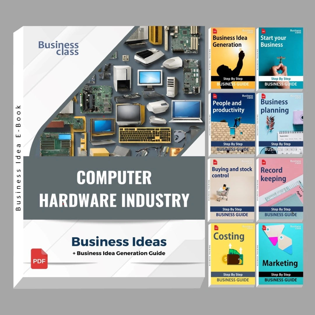 Computer Training Institute Project Report and Business Guides Bundle
