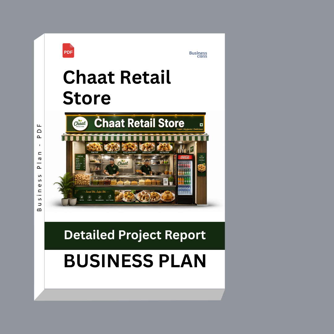 Chaat Retail Store Detailed Project Report – DPR & Business Plan