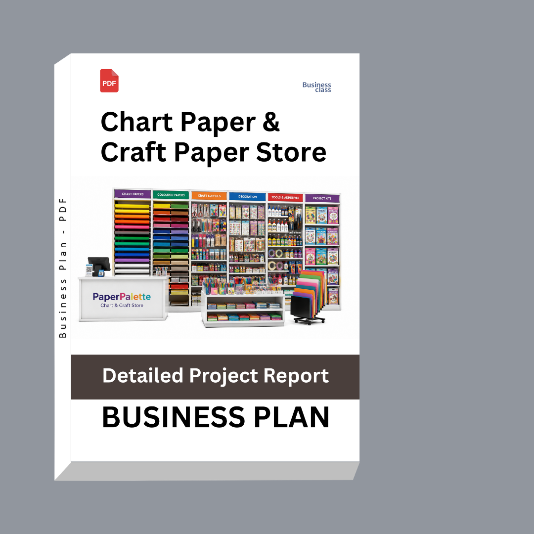Chart Paper & Craft Paper Store: Detailed Project Report – DPR & Business Plan