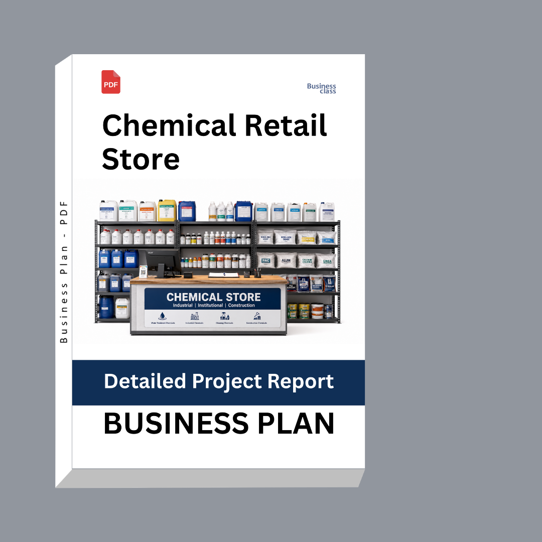 Chemical Retail Store Detailed Project Report – DPR & Business Plan