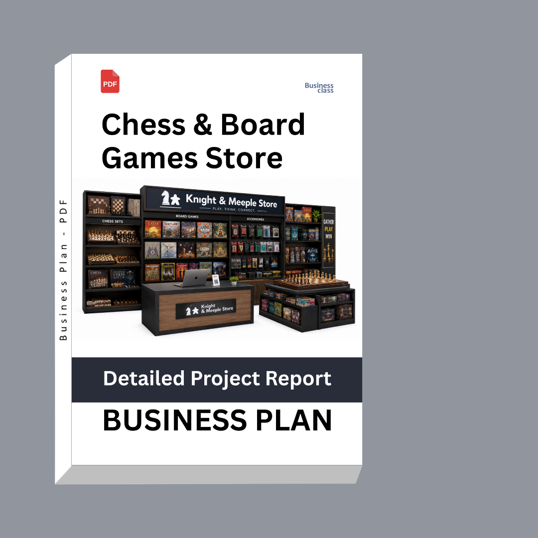 Chess & Board Games Store Detailed Project Report – DPR Business Plan