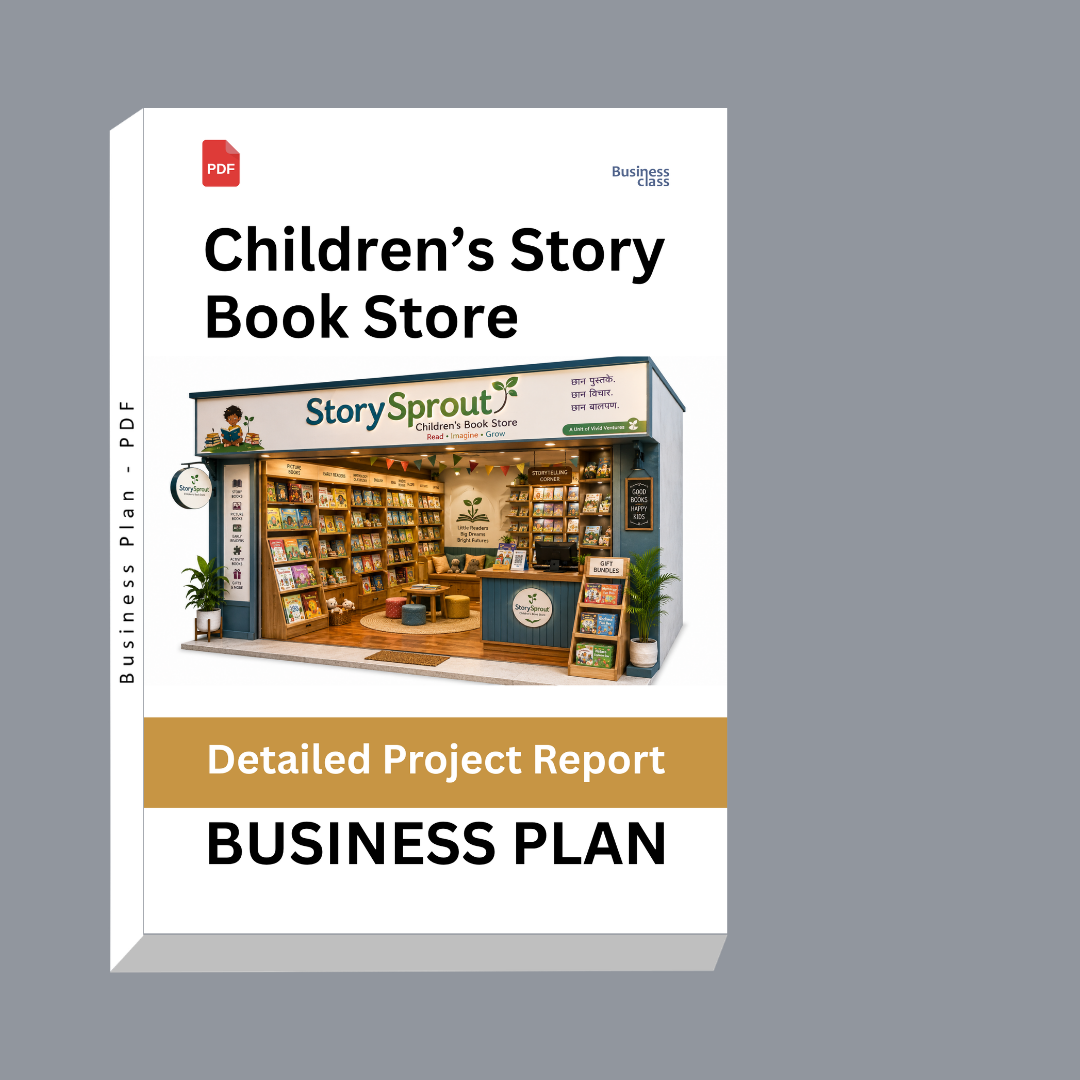 Children’s Story Book Store Business Plan & Detailed Project Report – DPR