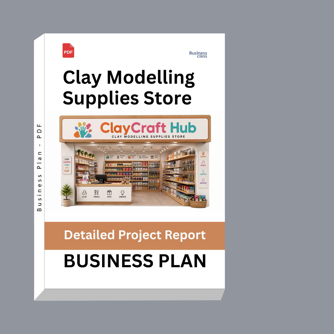 Clay Modelling Supplies Store Detailed Project Report – DPR & Business Plan