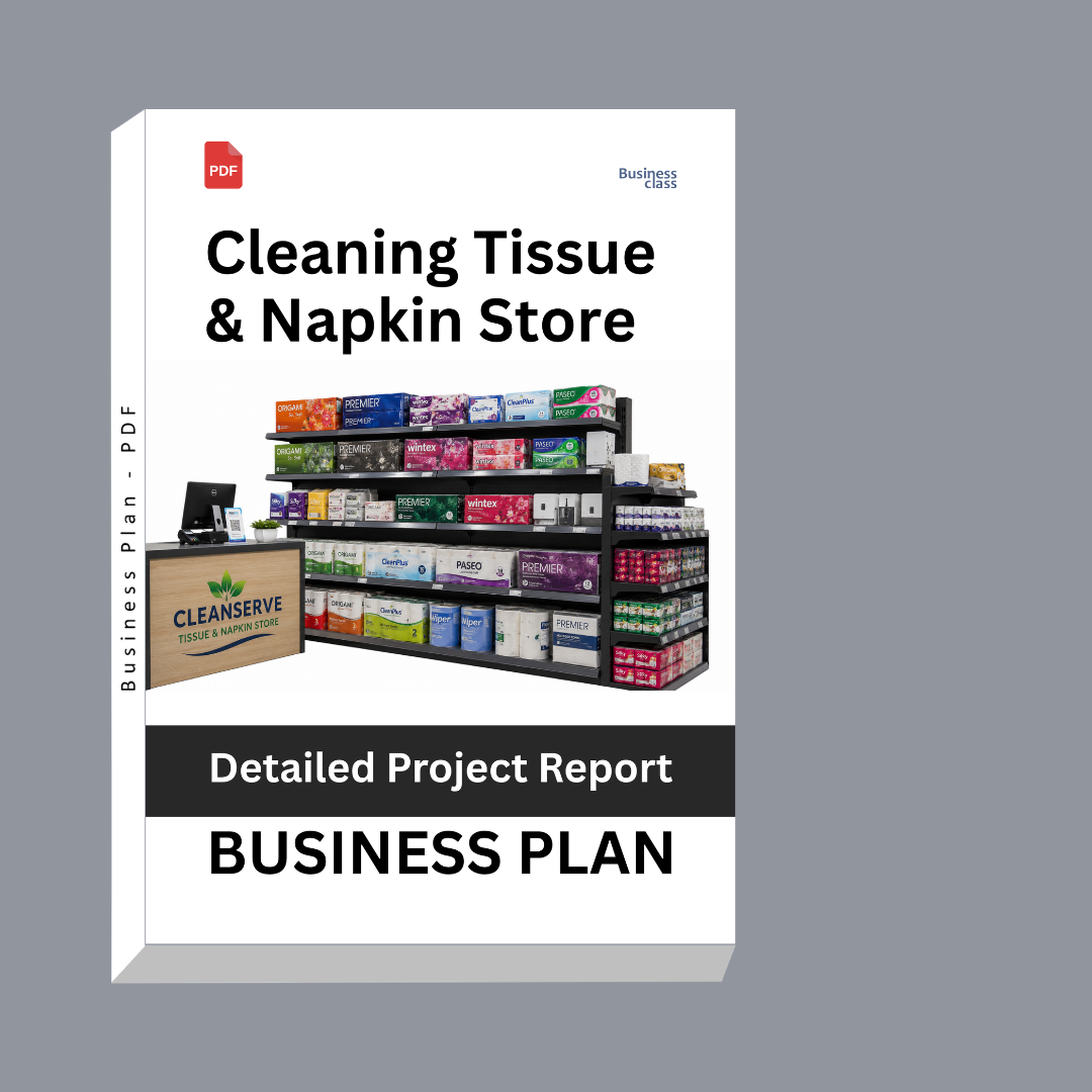 Cleaning Tissue & Napkin Store Detailed Project Report – DPR & Business Plan