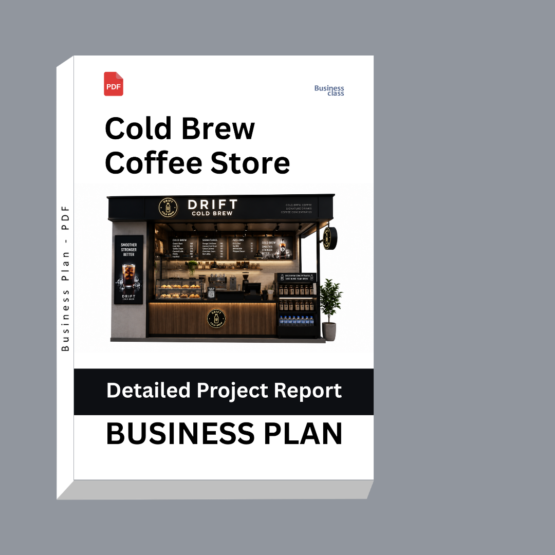 Cold Brew Coffee Store Business Plan & Detailed Project Report – DPR