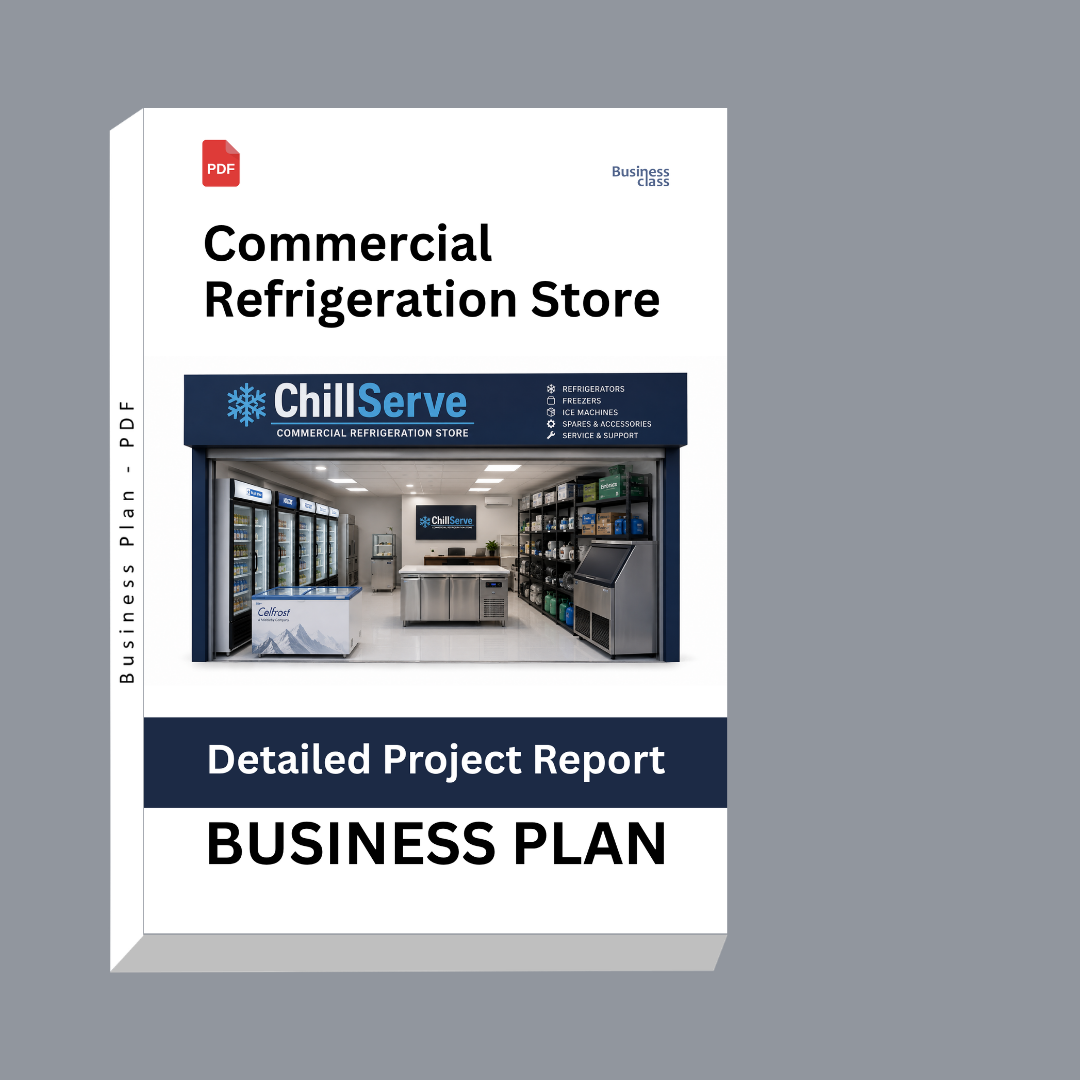 Commercial Refrigeration Store Detailed Project Report – DPR & Business Plan