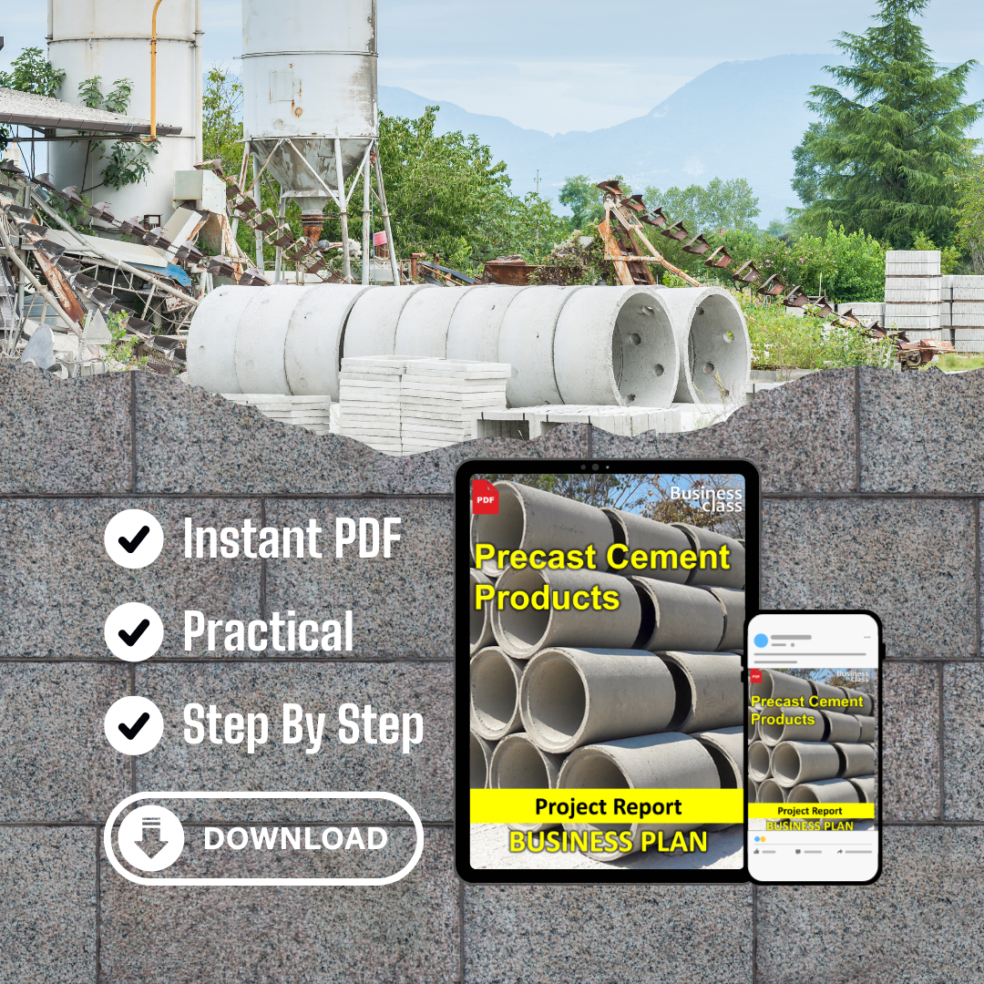 Precast Cement Products Project Report and Business Guides Bundle