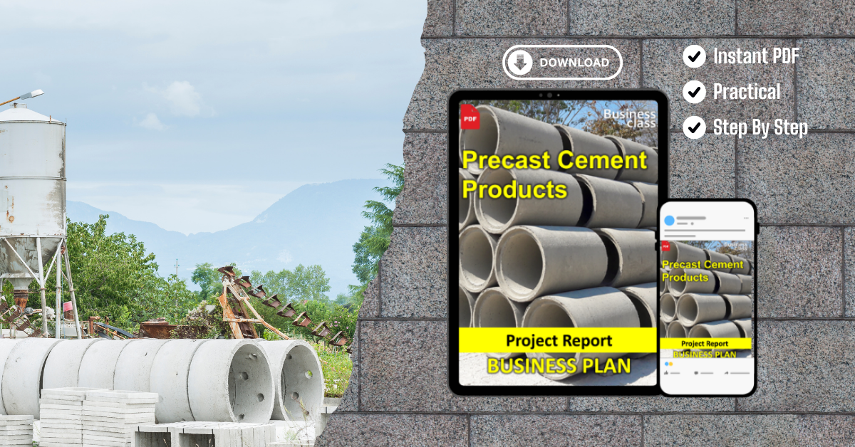 Precast Cement Products Project Report and Business Guides Bundle