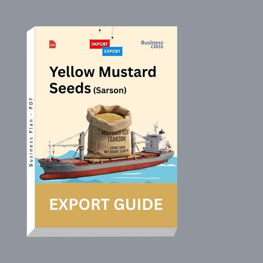Export Guide for Yellow Mustard Seeds Sarson from India PDF