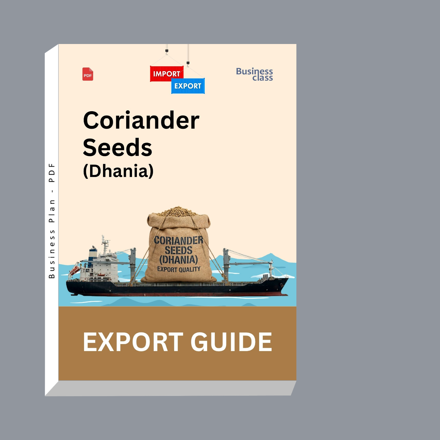 Coriander Seeds Export Guide from India PDF Ebook | Dhania Export Business, HS Code, DGFT, Packaging & Buyer Search
