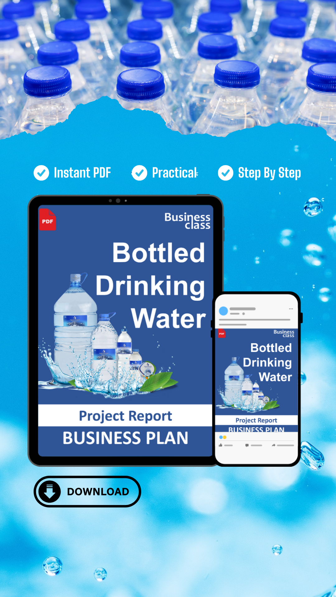 Bottled Drinking Water Project Report and Business Guides Bundle